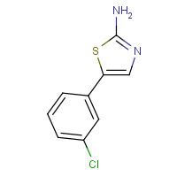 1249447-08-2 5-(3-chlorophenyl)-1,3-thiazol-2-amine chemical structure