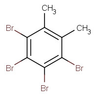 2810-69-7 1,2,3,4-tetrabromo-5,6-dimethylbenzene chemical structure