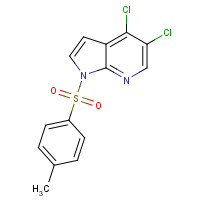 1350378-57-2 4,5-dichloro-1-(4-methylphenyl)sulfonylpyrrolo[2,3-b]pyridine chemical structure