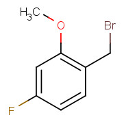 886498-51-7 1-(bromomethyl)-4-fluoro-2-methoxybenzene chemical structure