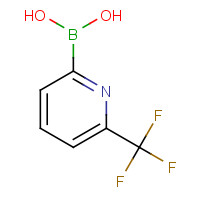 1162257-61-5 [6-(trifluoromethyl)pyridin-2-yl]boronic acid chemical structure