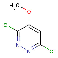 70952-62-4 3,6-dichloro-4-methoxypyridazine chemical structure