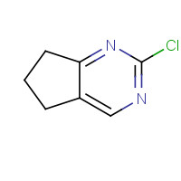 1030377-43-5 2-chloro-6,7-dihydro-5H-cyclopenta[d]pyrimidine chemical structure