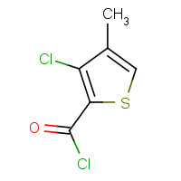 690632-13-4 3-chloro-4-methylthiophene-2-carbonyl chloride chemical structure