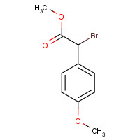50612-99-2 methyl 2-bromo-2-(4-methoxyphenyl)acetate chemical structure