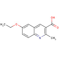 948289-62-1 6-ethoxy-2-methylquinoline-3-carboxylic acid chemical structure