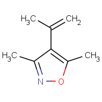 1616100-52-7 3,5-dimethyl-4-prop-1-en-2-yl-1,2-oxazole chemical structure