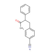 54636-71-4 4-(3-oxo-2-phenylbutyl)benzonitrile chemical structure