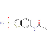 96803-02-0 N-(2-sulfamoyl-1-benzothiophen-6-yl)acetamide chemical structure