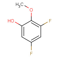 152434-94-1 3,5-difluoro-2-methoxyphenol chemical structure