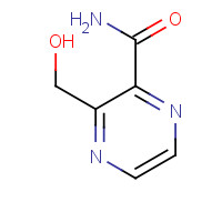 40108-00-7 3-(hydroxymethyl)pyrazine-2-carboxamide chemical structure