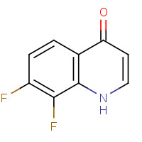 1142193-11-0 7,8-difluoro-1H-quinolin-4-one chemical structure