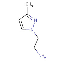 62821-90-3 2-(3-methylpyrazol-1-yl)ethanamine chemical structure