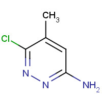 66346-87-0 6-chloro-5-methylpyridazin-3-amine chemical structure