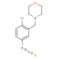 769960-93-2 4-[(2-chloro-5-isothiocyanatophenyl)methyl]morpholine chemical structure