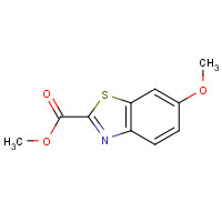 884-22-0 methyl 6-methoxy-1,3-benzothiazole-2-carboxylate chemical structure
