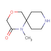 1391707-12-2 1-methyl-4-oxa-1,9-diazaspiro[5.5]undecan-2-one chemical structure
