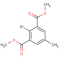1378431-56-1 dimethyl 2-bromo-5-methylbenzene-1,3-dicarboxylate chemical structure