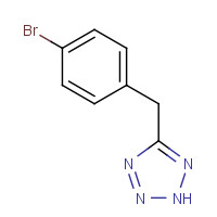 127152-64-1 5-[(4-bromophenyl)methyl]-2H-tetrazole chemical structure