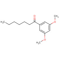 39192-51-3 1-(3,5-dimethoxyphenyl)heptan-1-one chemical structure