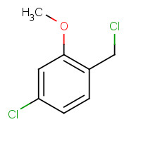 101079-84-9 4-chloro-1-(chloromethyl)-2-methoxybenzene chemical structure