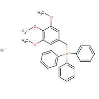 61240-20-8 triphenyl-[(3,4,5-trimethoxyphenyl)methyl]phosphanium;bromide chemical structure