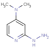 1233705-23-1 2-hydrazinyl-N,N-dimethylpyridin-4-amine chemical structure