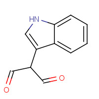 51076-66-5 2-(1H-indol-3-yl)propanedial chemical structure