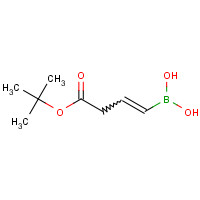 931402-51-6 [4-[(2-methylpropan-2-yl)oxy]-4-oxobut-1-enyl]boronic acid chemical structure