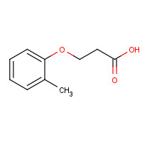 25173-35-7 3-(2-methylphenoxy)propanoic acid chemical structure