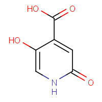 132829-86-8 5-hydroxy-2-oxo-1H-pyridine-4-carboxylic acid chemical structure