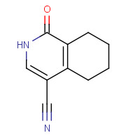 1357185-53-5 1-oxo-5,6,7,8-tetrahydro-2H-isoquinoline-4-carbonitrile chemical structure