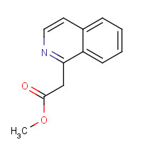 69582-93-0 methyl 2-isoquinolin-1-ylacetate chemical structure
