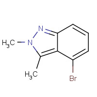 1159511-85-9 4-bromo-2,3-dimethylindazole chemical structure