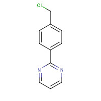 898289-48-0 2-[4-(chloromethyl)phenyl]pyrimidine chemical structure