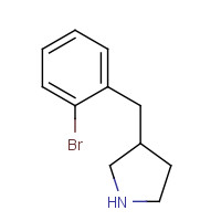 1158764-51-2 3-[(2-bromophenyl)methyl]pyrrolidine chemical structure