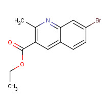 948290-16-2 ethyl 7-bromo-2-methylquinoline-3-carboxylate chemical structure