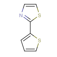 42140-95-4 2-thiophen-2-yl-1,3-thiazole chemical structure
