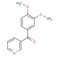 63724-50-5 (3,4-dimethoxyphenyl)-pyridin-3-ylmethanone chemical structure
