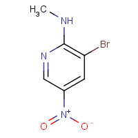 346640-65-1 3-bromo-N-methyl-5-nitropyridin-2-amine chemical structure