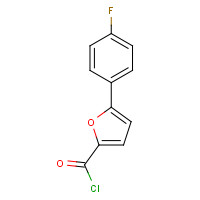 380889-69-0 5-(4-fluorophenyl)furan-2-carbonyl chloride chemical structure