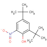 20039-94-5 2,4-ditert-butyl-6-nitrophenol chemical structure