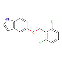 385793-23-7 5-[(2,6-dichlorophenyl)methoxy]-1H-indole chemical structure