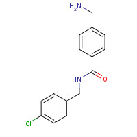 271591-80-1 4-(aminomethyl)-N-[(4-chlorophenyl)methyl]benzamide chemical structure