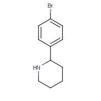 383128-14-1 2-(4-bromophenyl)piperidine chemical structure