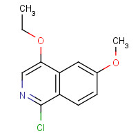 1409964-70-0 1-chloro-4-ethoxy-6-methoxyisoquinoline chemical structure