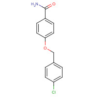79185-46-9 4-[(4-chlorophenyl)methoxy]benzamide chemical structure