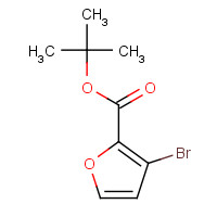 59862-90-7 tert-butyl 3-bromofuran-2-carboxylate chemical structure