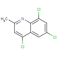 1204-14-4 4,6,8-trichloro-2-methylquinoline chemical structure