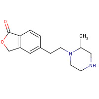 1374572-54-9 5-[2-(2-methylpiperazin-1-yl)ethyl]-3H-2-benzofuran-1-one chemical structure
